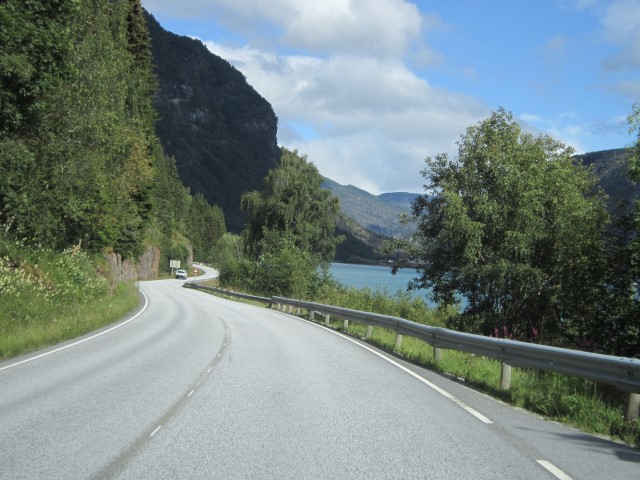 Noorwegen, weg naar Kjrnes